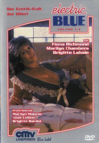 Two covers from the early-to-mid ‘80s “adult video magazine” Electric Blue