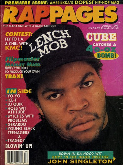 Ice Cube | Rap Pages, October 1991