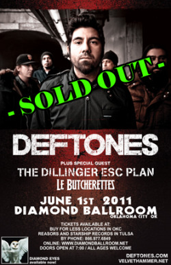 awesome show ive seen deftones 5 times now! was on the front