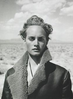 utaupe: amber valletta by peter lindbergh for harper’s bazaar,