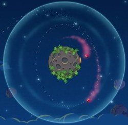 jtotheizzoe:  The Gravitational Force in Angry Birds Space I