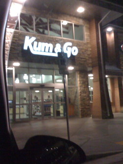 the kum n go…..or as Joey Jordison likes to call it the