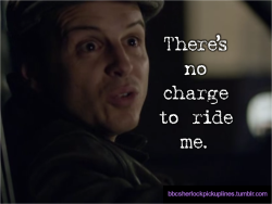 The best of Sheriarty, from BBC Sherlock pick-up lines.