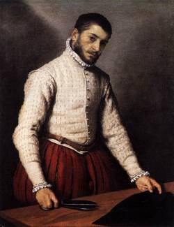 malebeautyinart:  Il sarto - Giovan Battista Moroni 