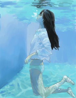 sirousagimoon:  「水の中」/「Atsushi2988」のイラスト