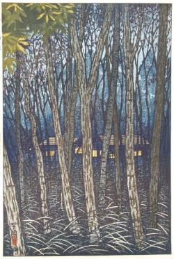 thorsteinulf:  Shiro Kasamatsu - Autumn in Musashino (1952) 