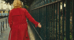 jarjarbinka:  I bought a red trench yesterday. Reminded me of