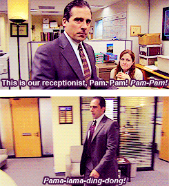 pamelabeesly-blog:  Pam’s Nicknames [1/2] 