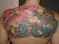 The missus back piece…. Nice