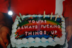 psychocandy666:  My birthday cake be like 