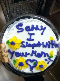 thisboythatgirl:  My dad gives me this cake EVERY year on my