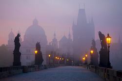 centurione:  St. Charles Bridge, Prague, Czech Republic 