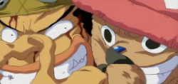 sakouka:  Usopp & Chopper 