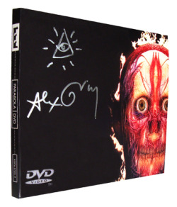 maynardsdick:  Parabola dvd signed by Alex Grey 