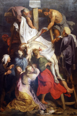 glorialaudes:  Peter Paul Rubens, Descent from the Cross, vers