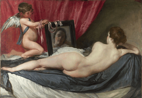 mybodypeaceofmind:  lojo1815:  feministhistorian:  stfuhypocrisy:  symmetrism:  Artâ€™s great nudes have gone skinny Italian artist Anna Utopia Giordano has created a visual re-imagination of historic nude paintings, had the subjects conformed their bodie