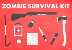 gamefreaksnz:  Zombie Survival Kit - by alchemytwo 