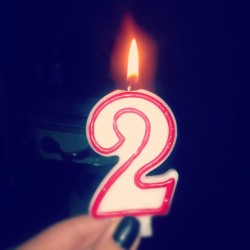 satan-is-a-lawyer:  happy birthday number 2 :)  ♥  Happy bday