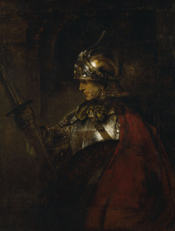 peril:  Man in Armour (1655), Oil on canvas, Kelvingrove Art
