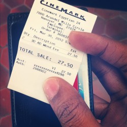 2 movie tickets…I remember movies being Ŭ.75!!! #movies