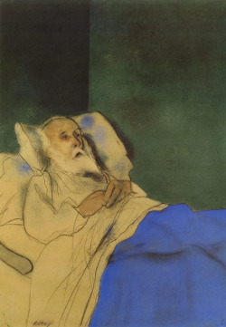 artaddictsanonymous:  R.B. Kitaj, Degas, 1980 