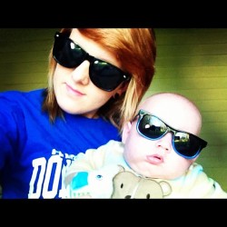 Chillin with shades on. #baby #girl #instagram #ig #like #follow