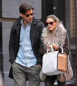 somecelebrities:   Olivia Palermo shops in Soho NYC on April