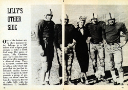 A centrespread in the October ‘54 issue of 'SHOW’