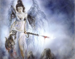 vitazur:  Luis Royo - Lizzy Strains Blue Dream 