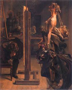 poboh:  Mood of the artist, 1897, Jacek Malczewski. Polish (1854
