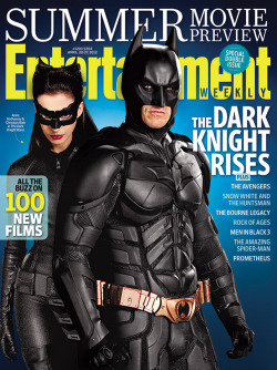 bohemea:  Anne Hathaway as Catwoman & Christian Bale as Batman