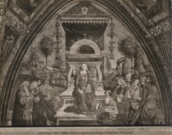 Pinturicchio (Bernardino di Betto), Allegoria dell'Aritmetica,