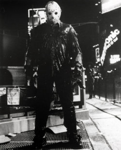 Kane Hodder as Jason in Jason Takes Manhattan