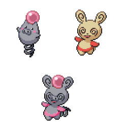 spoink and spinda!