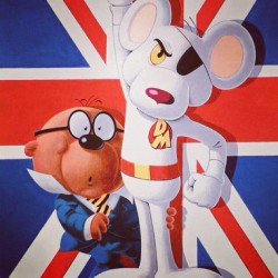 #throwbackthursday late edition…who remembers #DangerMouse?!?!