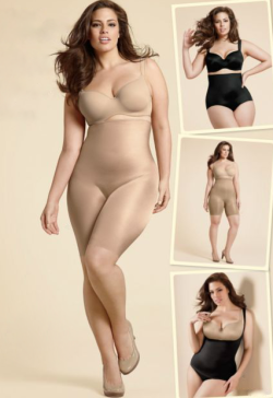 Ashley Graham in Spanx [36-34-47] [follow for LOADS more from