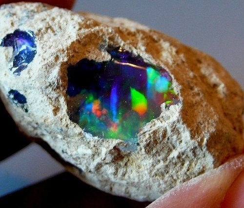 katrka:  Favorite gemstone: opals, preferably raw. 