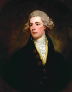 loquaciousconnoisseur:  George Romney Portrait of William Pitt