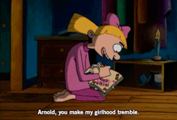 zooeydeschannoying:  helga just said that arnold makes her pussy