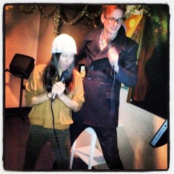 And I did karaoke for the first time. No, I cannot sing. (Taken with Instagram at Little Tokyo)