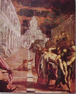 Tintoretto, il trafugamento del corpo di San Marco