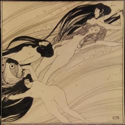 wasbella102:  Fish Blood, 1898: Gustav Klimt (1862-1918) 