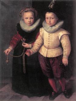 phassa:  Cornelis Ketel - Double Portrait of a Brother and Sister 