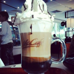 Capuccino tentación #McCafé  (Tomada con instagram)