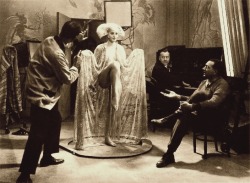 oldhollywood:  Brigitte Helm, Fritz Lang, Heinrich George and