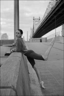 ballerinaproject:  Claire - Queensboro Bridge Capri leggings