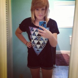 New clothes :) #girl #teen #triangle #unique #hipster #kentucky