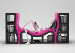 norilawl:  homedesigning:  Unusual Bookshelves  I would like