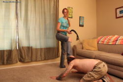 meanclips:http://violentchicks.com Jolene is beating and humiliating her slave #femdom #femaledomination