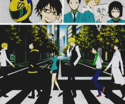  ♦ Favorite anime series: DURARARA!! 